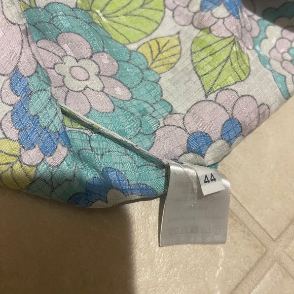 Dodo Bar Or Corinna Blue Multi Floral Dress – Women’s Size 8 (Retails $665) - Picture 16 of 16